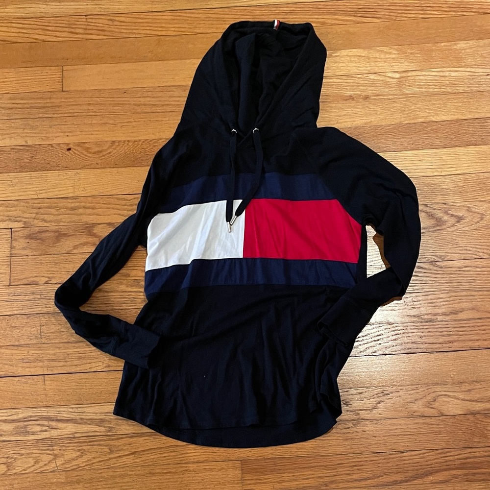 Women’s Tommy Hilfiger Sport Blue Hoodie Size: SP